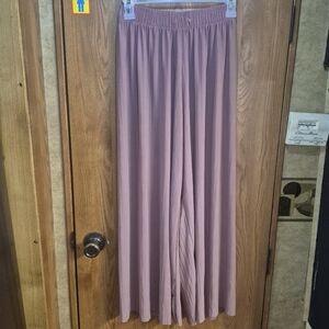 Mauve Wide-Leg Palazzo Pants.  Box 38